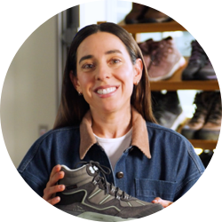 Jenn S smiles for the camera