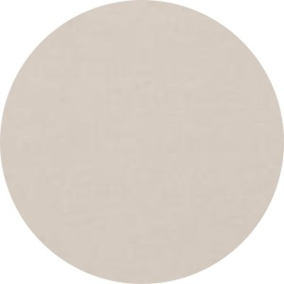 A circular swatch of a brown bed sheet.
