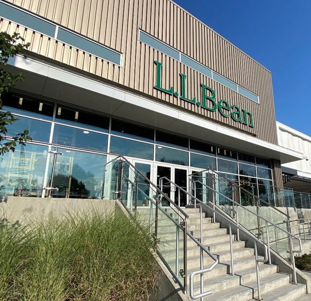 L.L.Bean store front at Mayfair Crossing 