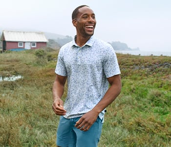 Men's Comfort Stretch Performance® Party Polo